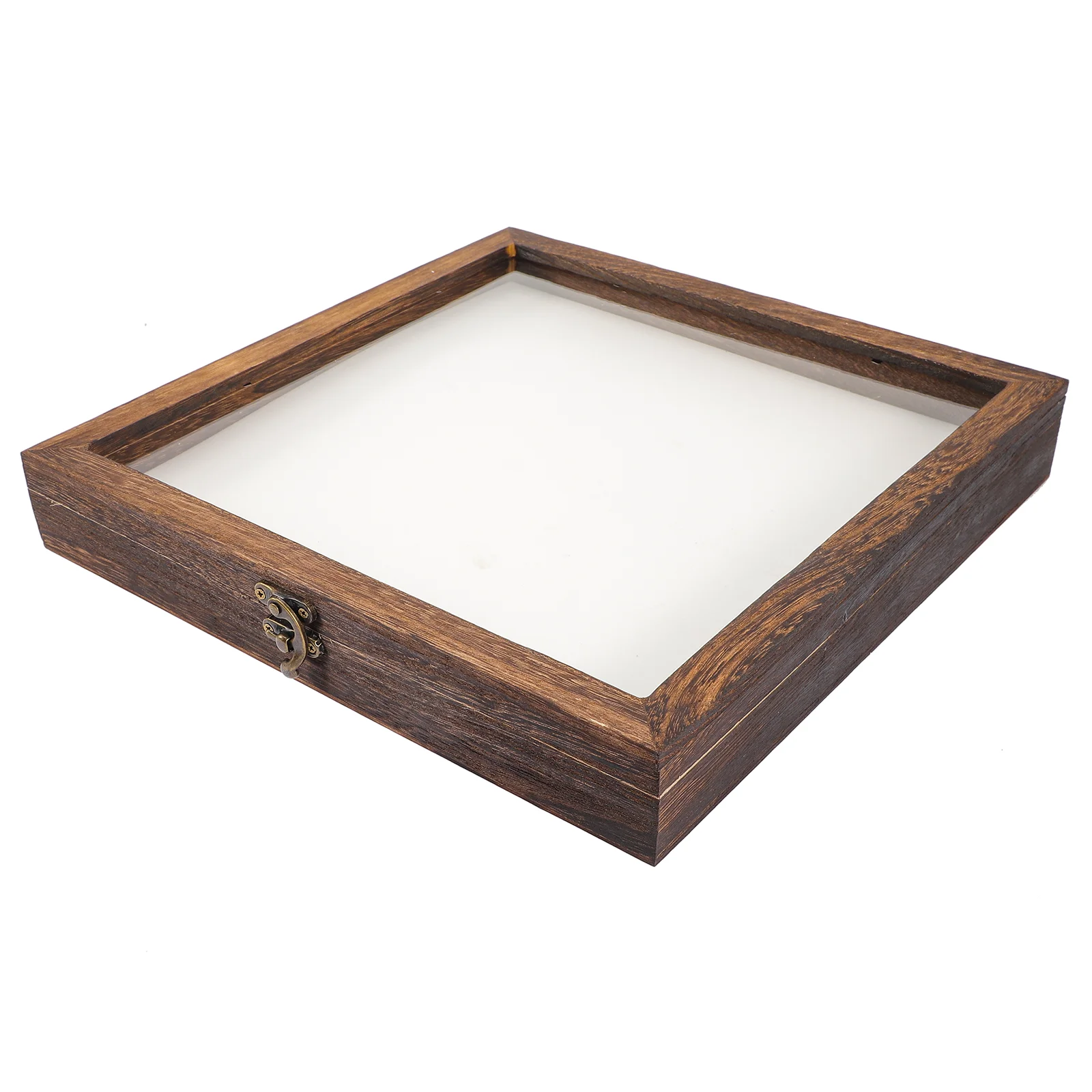

Box Case Shadow Display Jewelry Frame Insecta Wooden Specimen Storage Collecting Decorative Mirrors Wall Photo Wood Supplies
