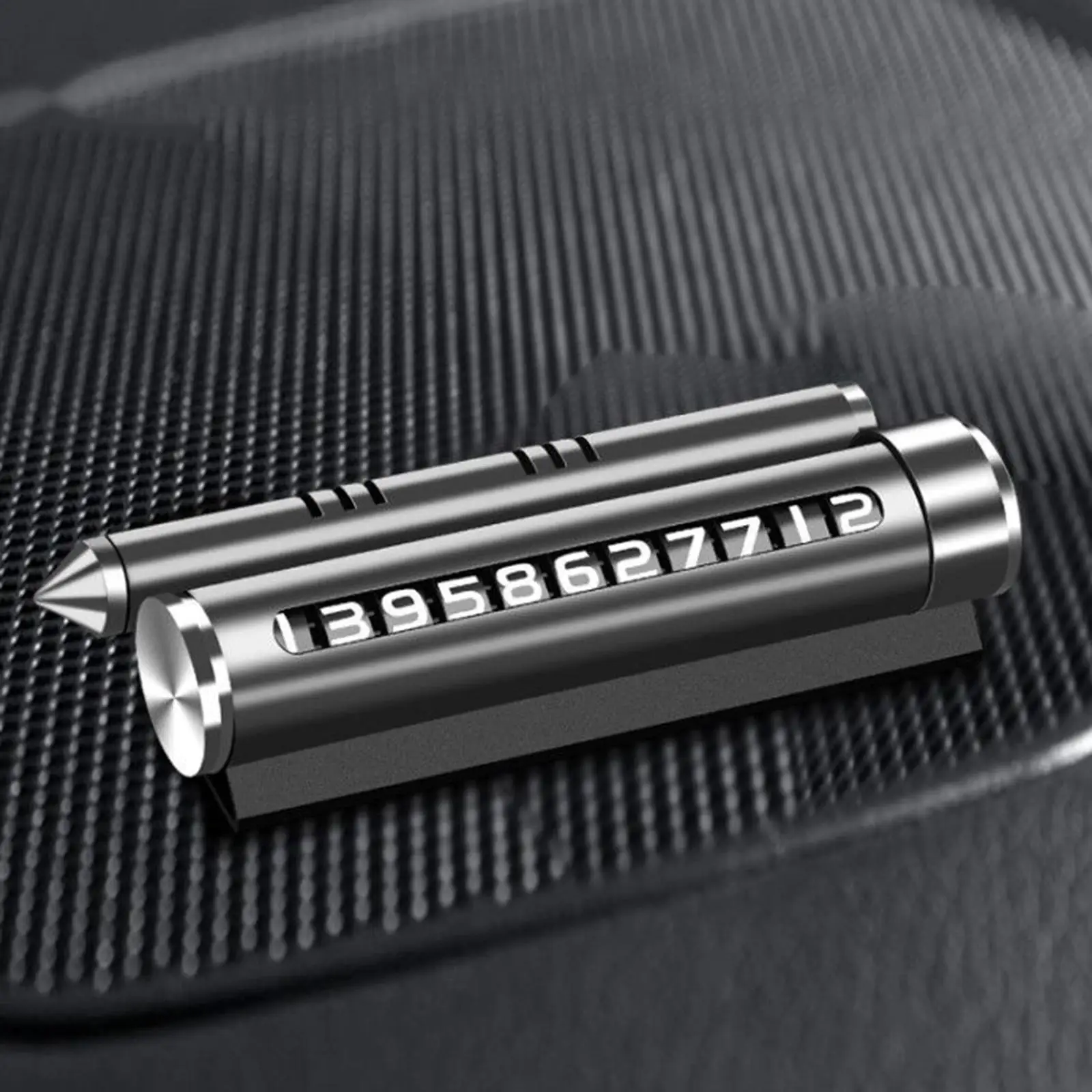 Автомобильная парковочная табличка с номером телефона молоток безопасности