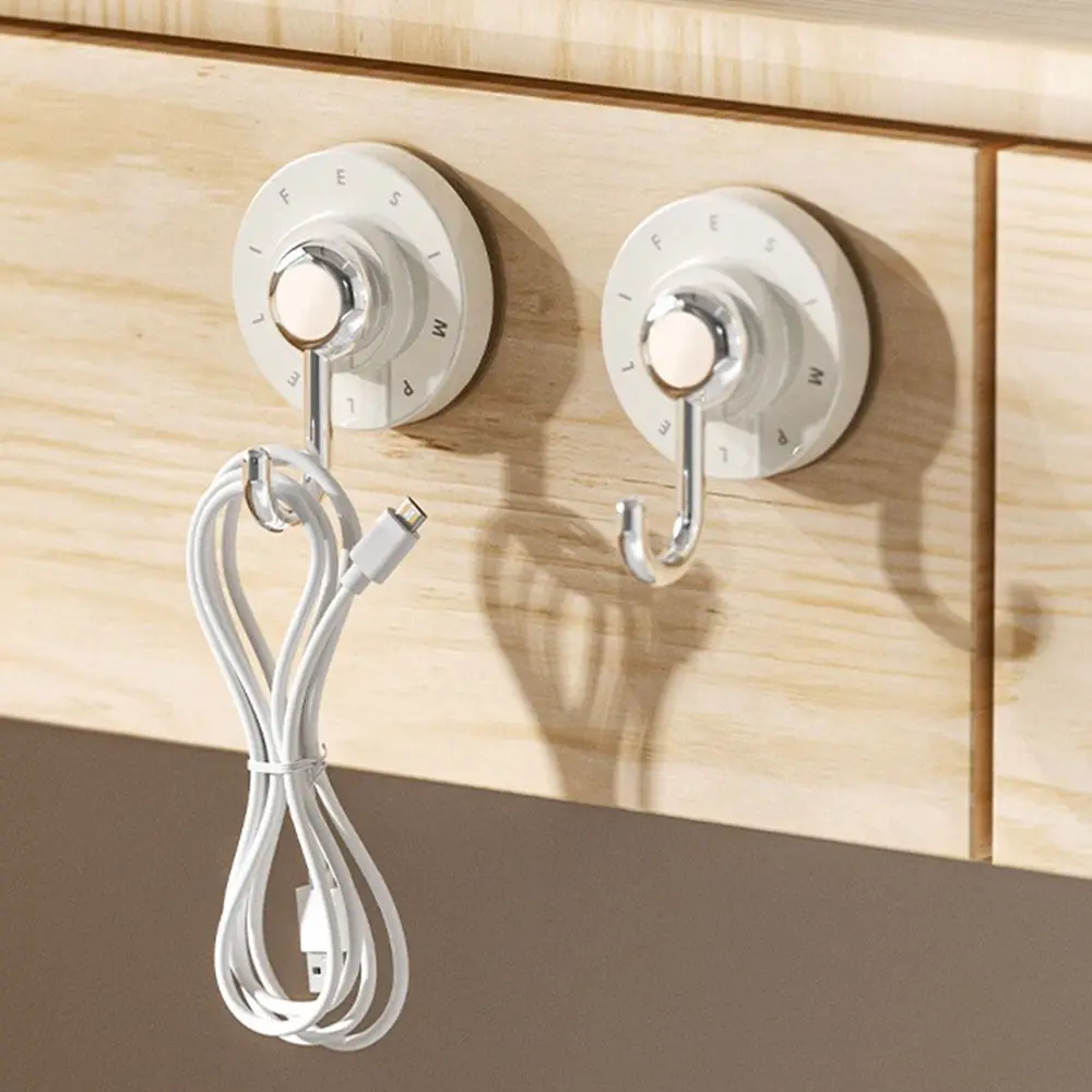 2 шт./пакет поворотные крючки на присоске без отверстий прочные вакуумные