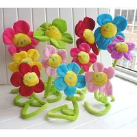 cute cartoon bread plush simulation sun flower rose flower plush toys for home decoration toys for children new