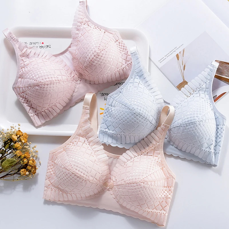 

Nursing Bra Women Nursing Nights Maternity Underwear Open Cup Bra Breastfeeding Bra Feeding Front Closure Bra Maternity Clothes