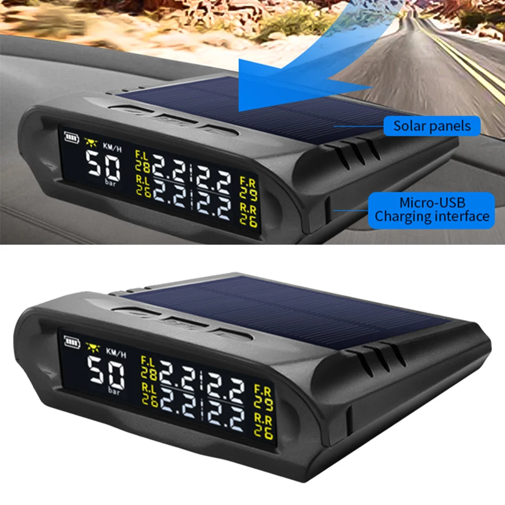 

Hot Sale Car Motorcycle Head Up Display GPS Overspeed Alarm Tire Pressure Monitor Tire Pressure Sensor X4 Car Electronics