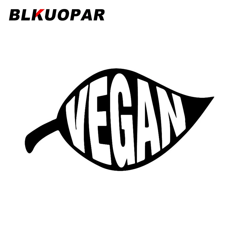 

BLKUOPAR Vegan Funny Car Stickers Anime Creative Decal Sunscreen Scratch-Proof Surfboard Graphics Caravan Car Door Protector