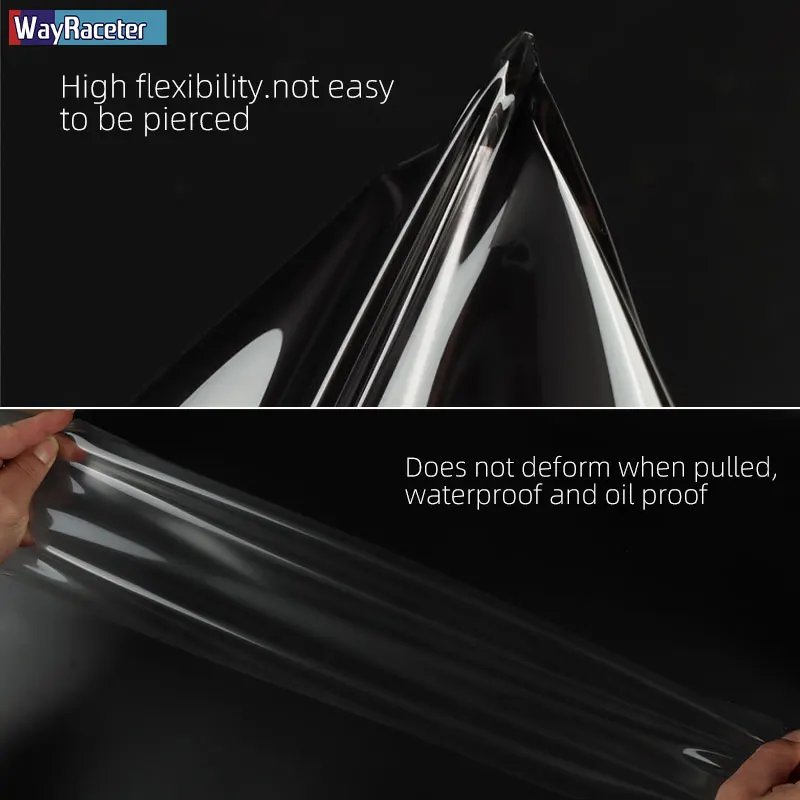 2 Pcs Smoked Black TPU Sticker Car Headlight Protective Film For Mercedes Benz W222 W223 W166 C292 W167 W464 X166 X204 X167 W447 |