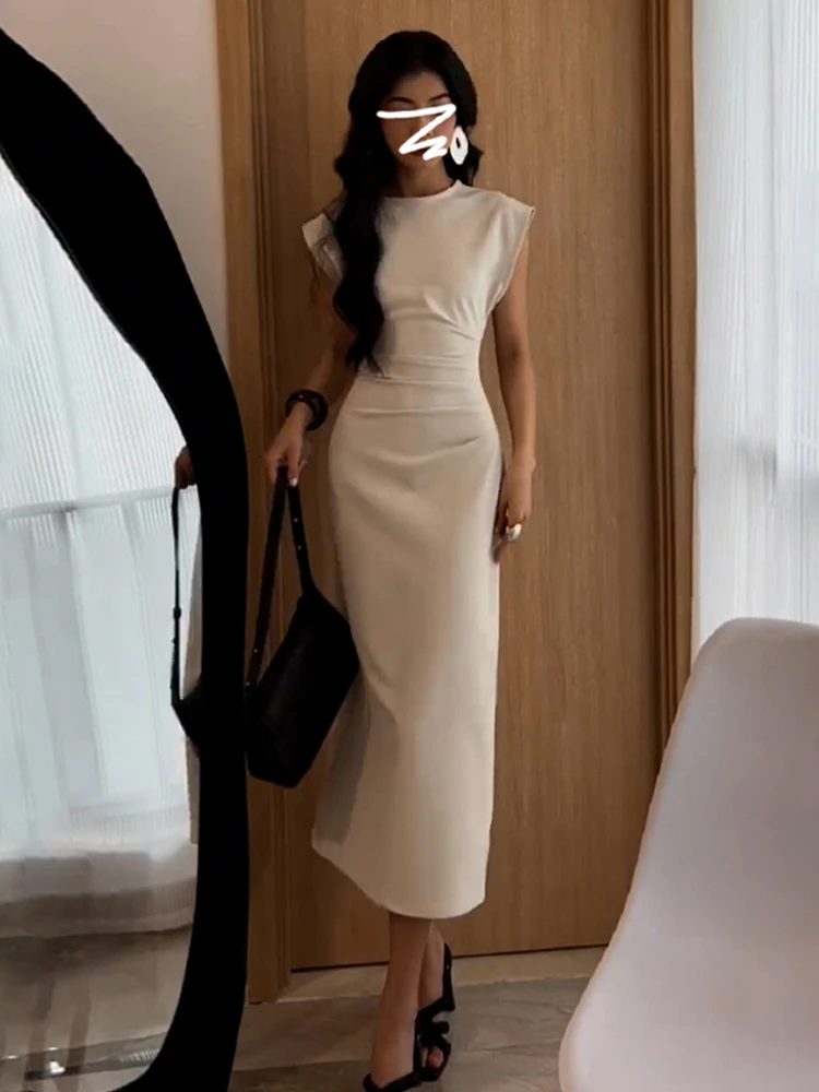 Темпераментное французское платье детское лето 2024 новый дизайн маленькое