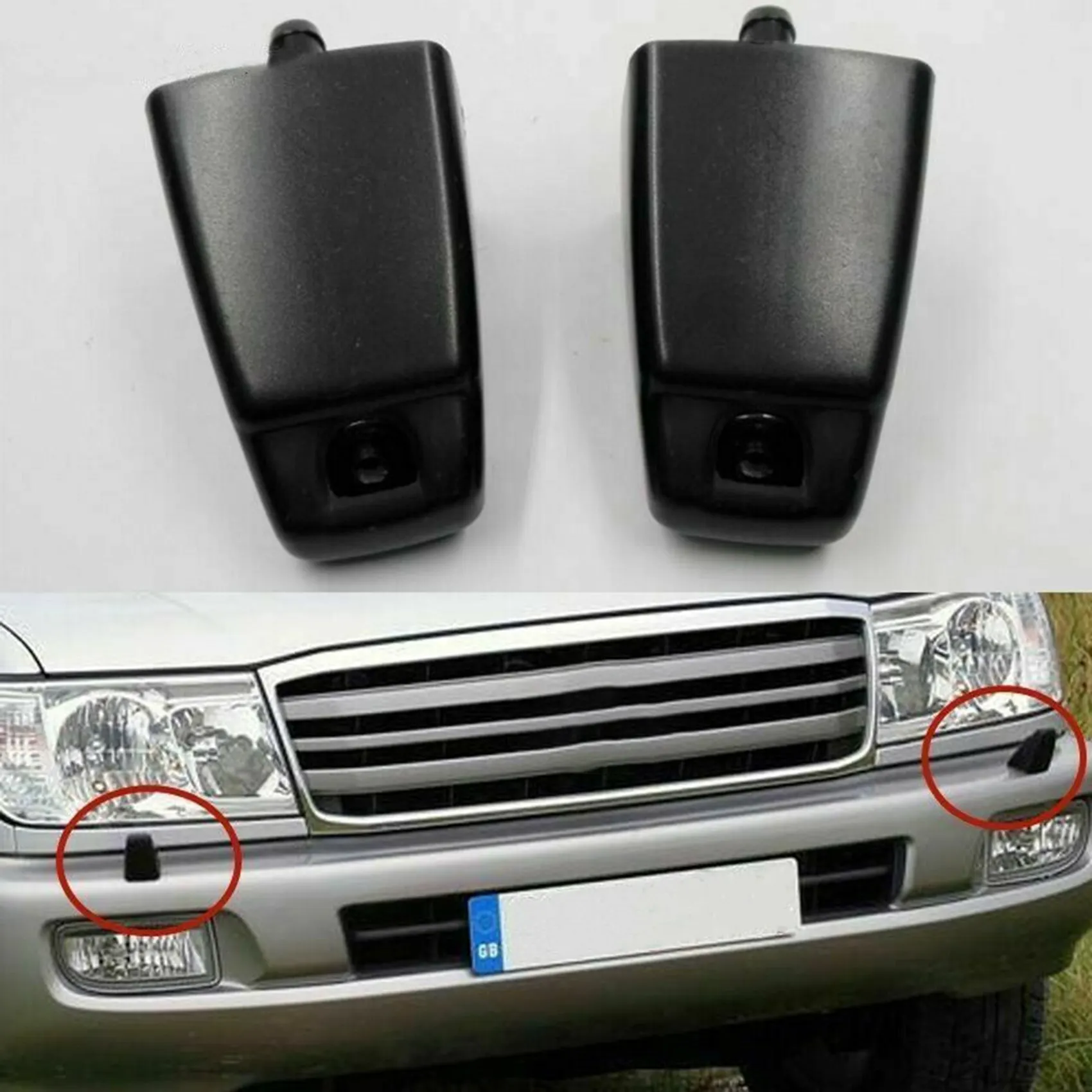 Форсунка омывателя передней фары для Toyota LAND CRUISER 100 Series/Lexus LX470 1998-2007 85044-60060 2