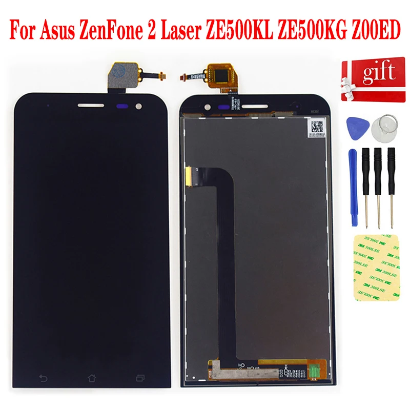 ЖК-дисплей для Asus ZenFone 2 Laser ZE500KL ZE500KG Z00ED сенсорный экран с дигитайзером в сборе