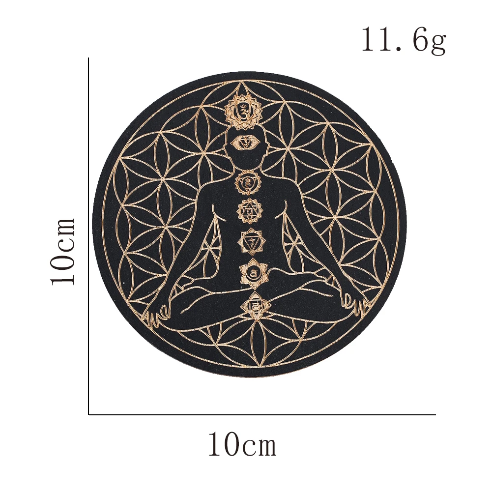 

Деревянная доска для чакр Рейки