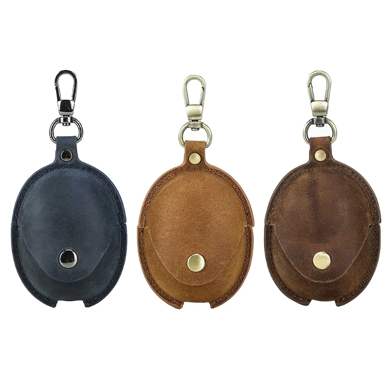 

Durable Earbud Storage Box Portable Wireless Earphone Leather Protective for Huawei 5