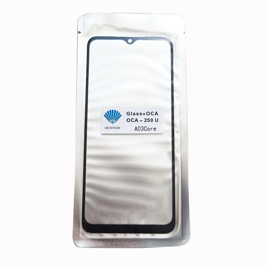 10Pcs For Samsung Galaxy A03 Core A03s A13 A23 A33 A53 A73 S10E S20 FE S21 Plus S22 LCD Front Touch Screen Lens Glass + OCA Glue - купить по