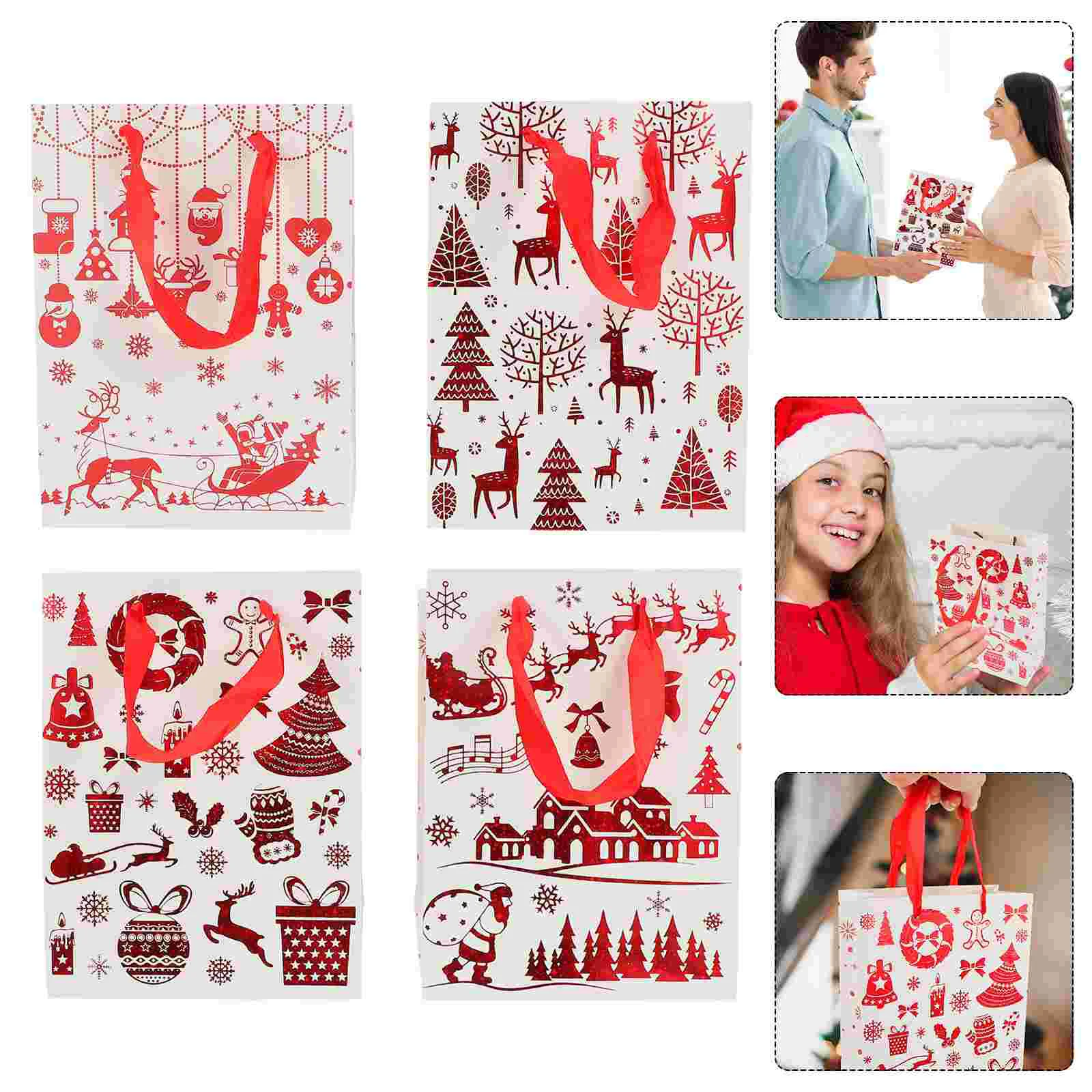 

Gift Christmas Candy Packing Decorative Pouch Boxes Chocolate Empty Paperboard Printed Festival Favor Box Cardboardwrapping