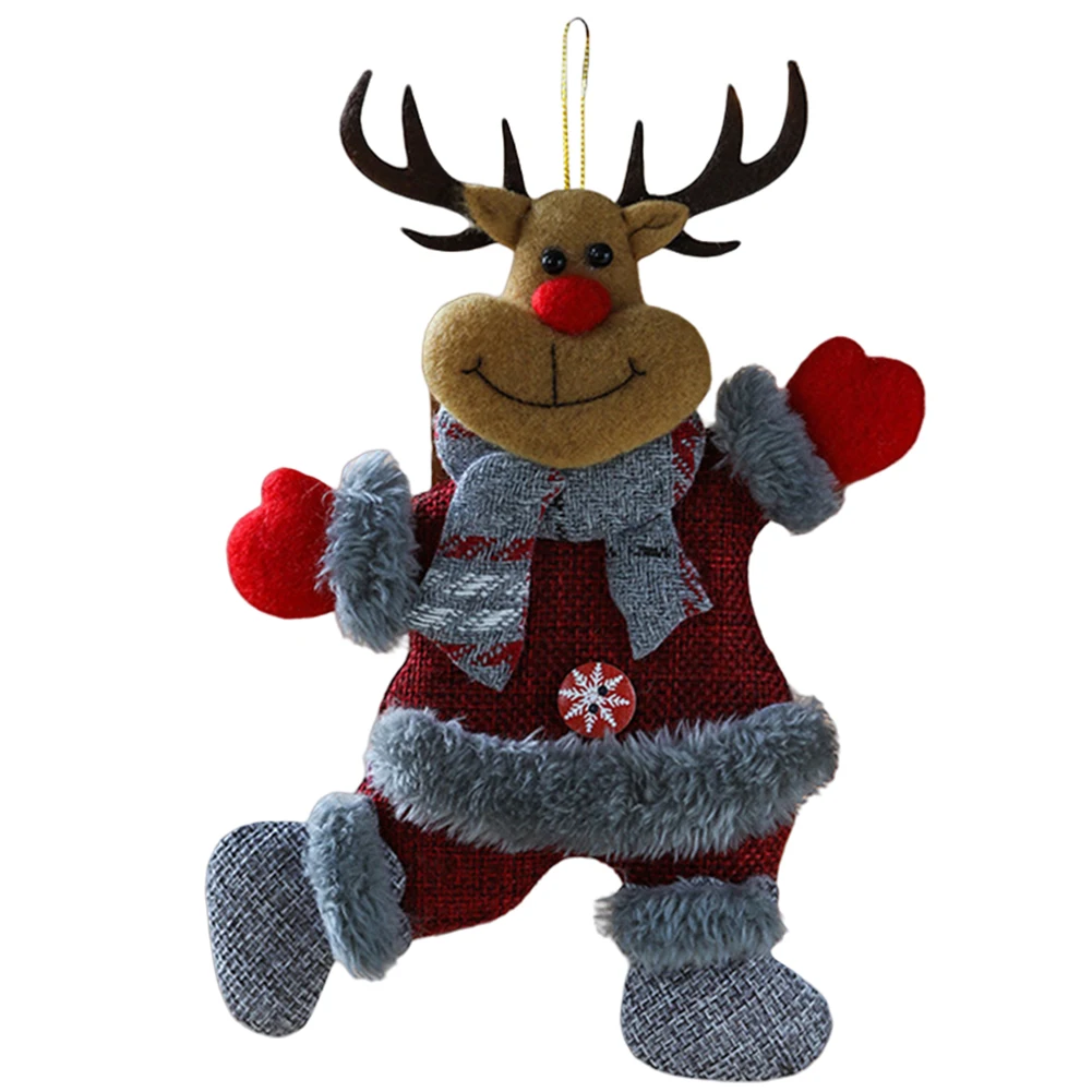 Подвески на рождественскую елку кукла ручной работы подвесное украшение