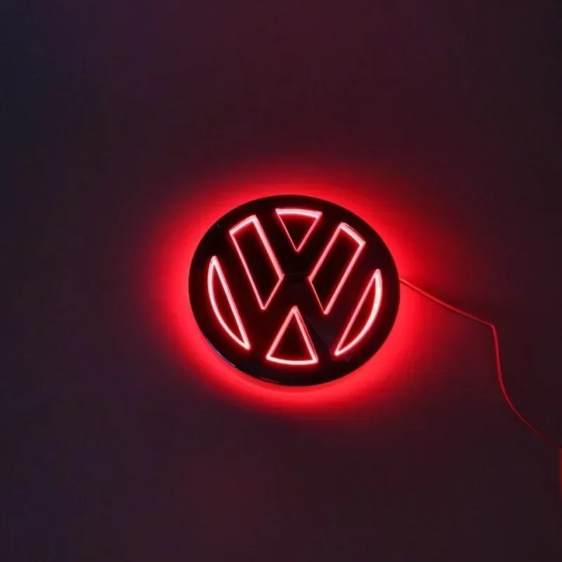 Фото Колпаки на колесные диски для VW 11 см с 5D LED подсветкой, светящийся логотип Volkswagen, подсветка логотипа на переднюю решетку, подходят для CC/Golf/Passat/Jetta/Polo/Magota №3
