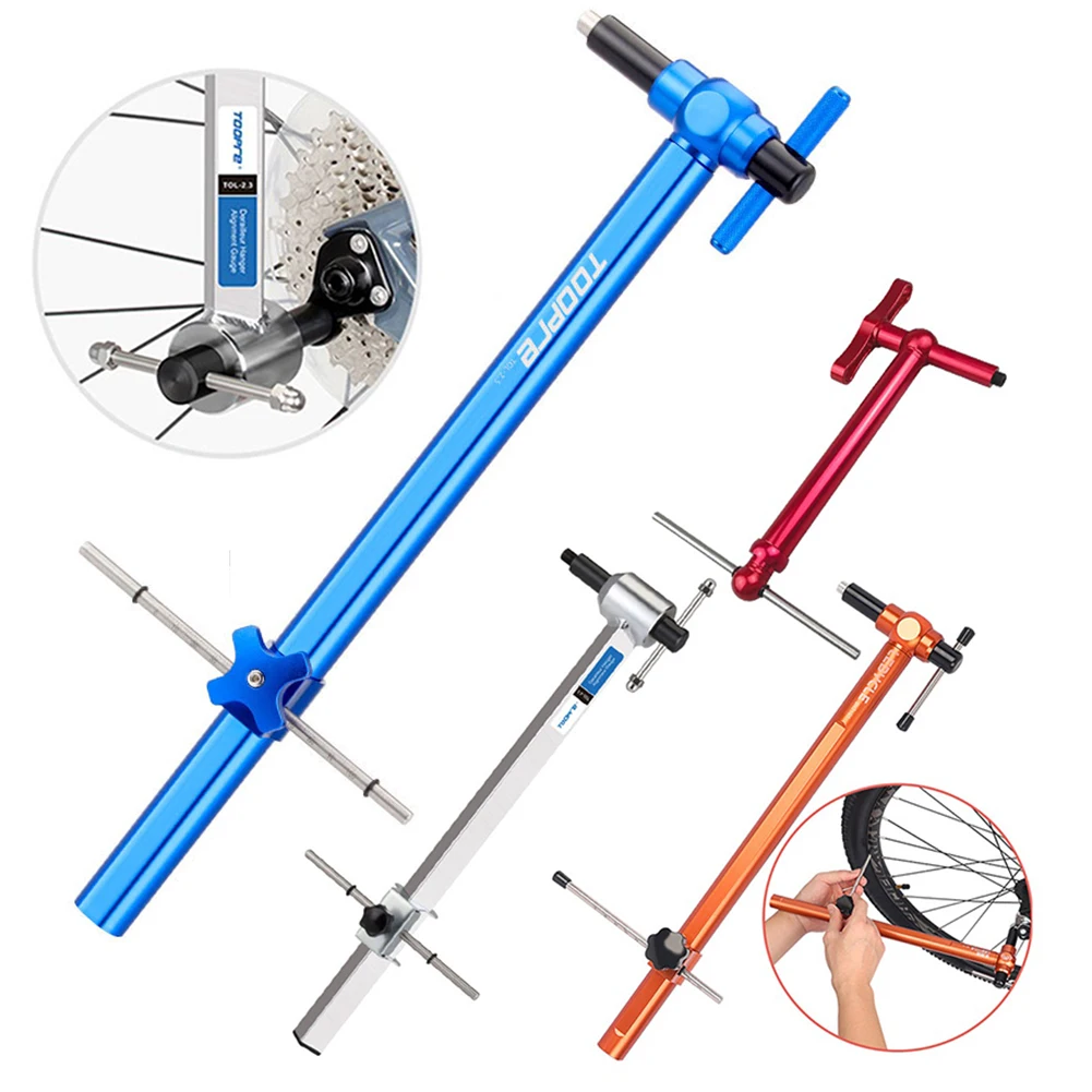 

TOOPRE Bike Hook Aligner Bicycle Derailleur Aligner Hanger Bike Tail Hook 360° Rotation Alignment Corrector Cycling Repair Tools
