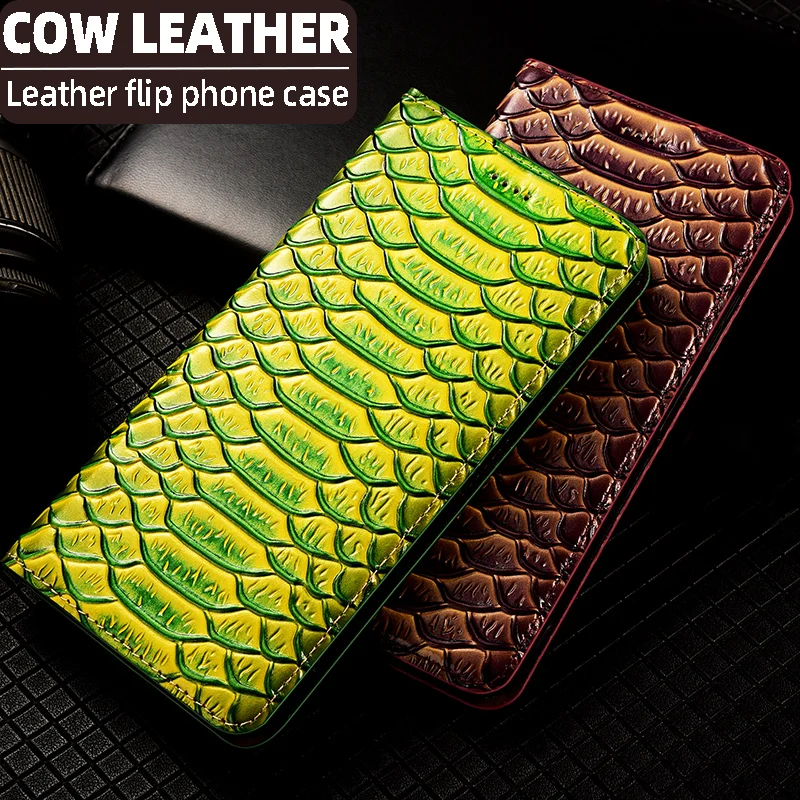 Для Honor X9A X9B X8A X7A X6A X60 X50 X40 X30 X20 X10 X9 X8 4G 5G Max Pro чехол-книжка с рисунком дракона