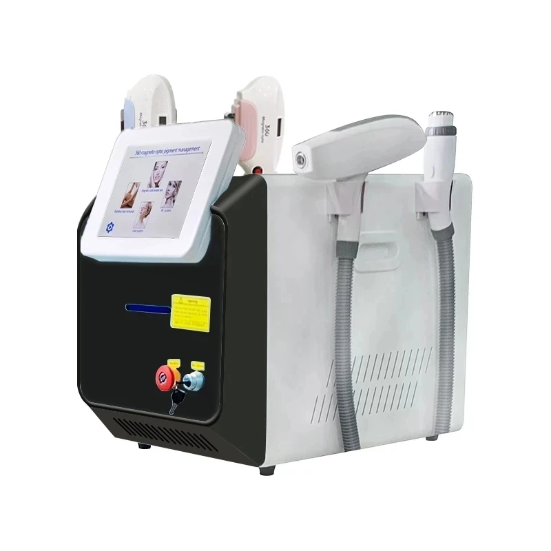 

2023 4 In 1 360 Magneto Hair Removal Elight Ipl Opt Rf Nd Yag Laser 1064 Tattoo Removal Skin Rejuvenation Beauty Machine
