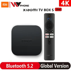Тв-Приставка Xiaomi Mi TV Box S 4K (в корзине сработает дополнительная скидка в 190 рублей)