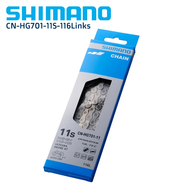 

Shimano HG701 11 Speed Bicycle chain 11V 116L bike chain MTB chain with missing link bicycle accessories for Shimano/Sarm bike