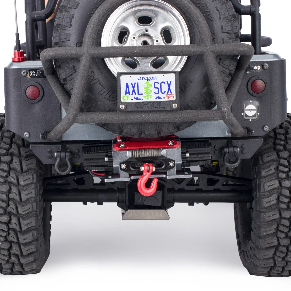 Радиоуправляемая машина с двумя двигателями металлическая имитация лебедки для