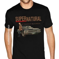 supernatural shirts mens cool oversized anime tshirt men round neck summer t shirt men cheap vintage tee shirt