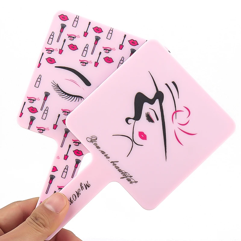 Ручное зеркало для наращивания ресниц myaokue-up