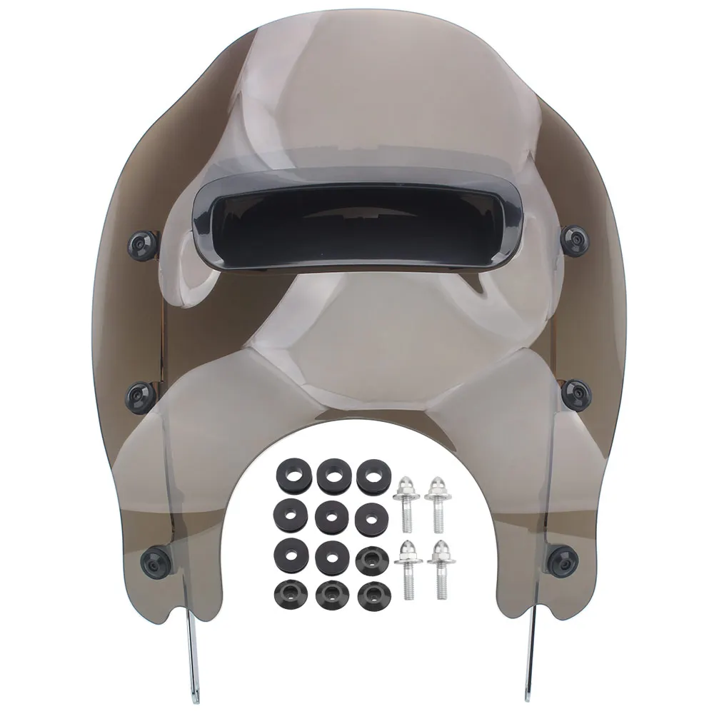 

Аксессуары для мотоциклов, лобовое стекло, передний ветровой дефлектор, спойлер, экран, подходит для Harley Road King FLHR/I 1994-2022