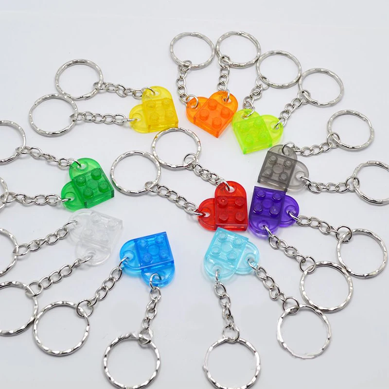 2 шт. брелок для ключей в виде сердца