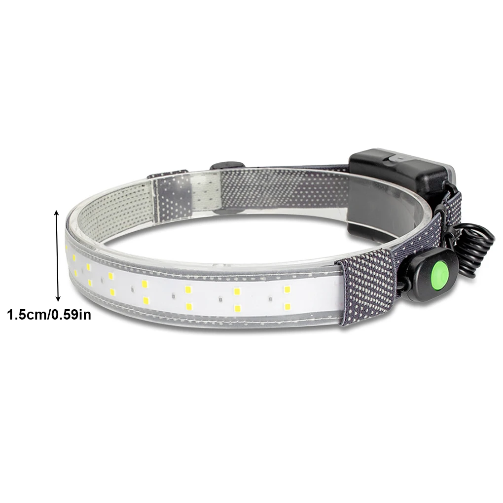 

Camping Hiking Traveling Headlight IPX4 Waterproof Headlamp 3 Modes Flashlight Backpacking Head Torch Outdoor Equipment