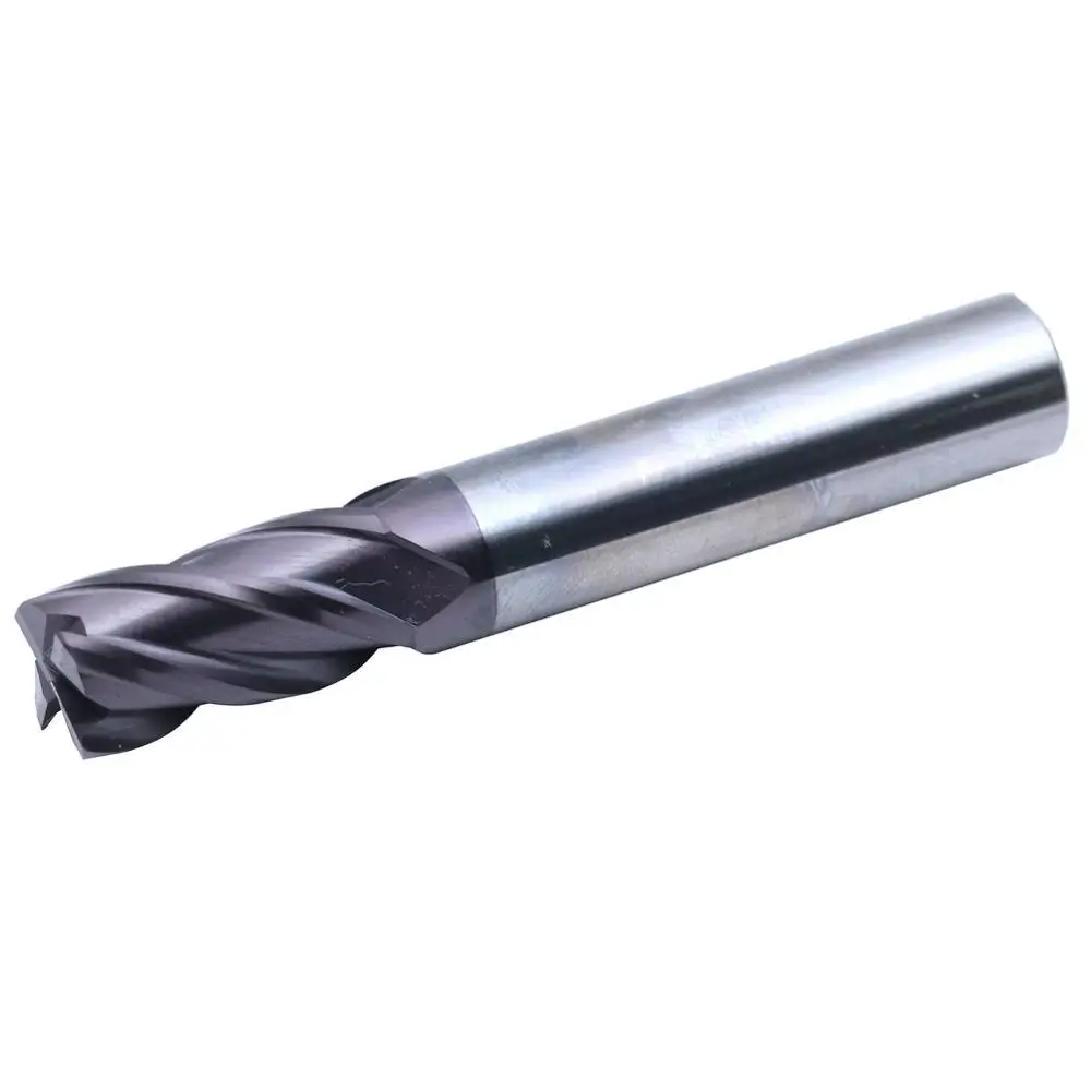 

1PCS Cutting Lengthen End Mill 75L HRC50 4 Flute 1mm Milling Tungsten Steel Spiral Tools Milling Cutters Round Ball Nose