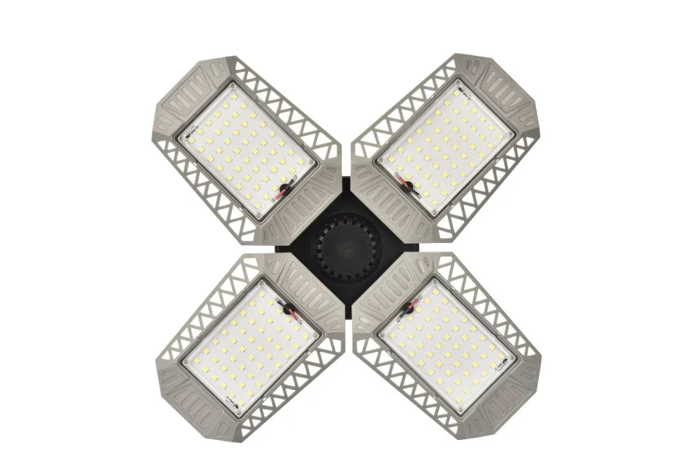 

Four leaf folding deformation lamp