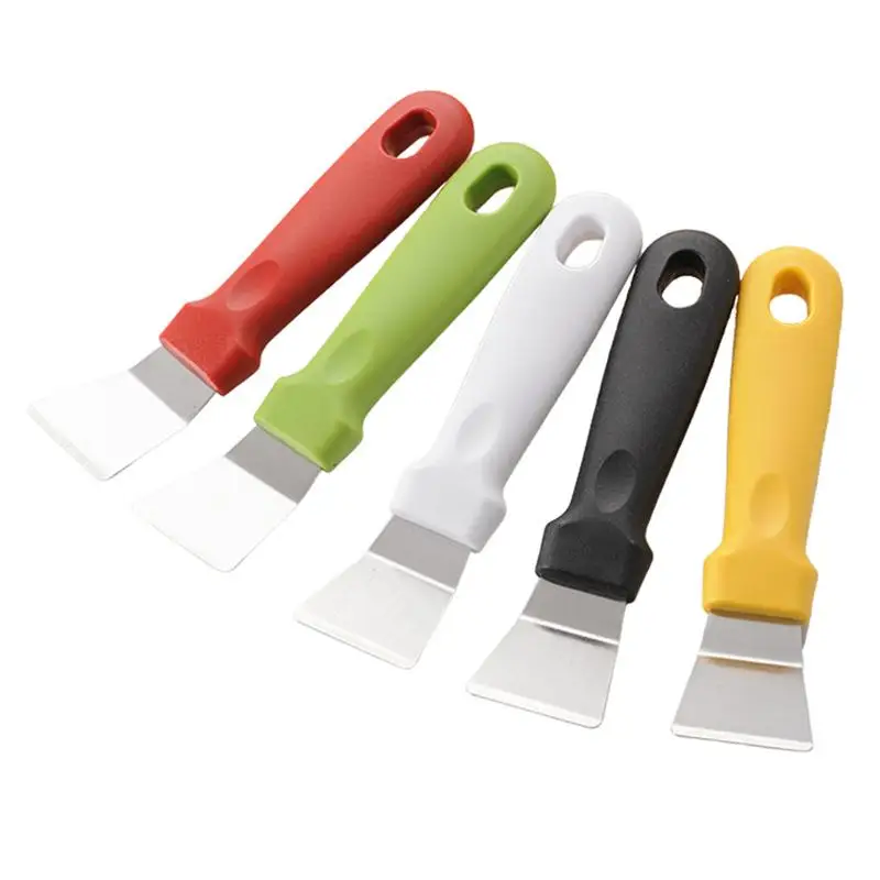 

Kitchen Steel Ice Scraper 5PCS Stainless Steel Ice Cream Spade Stainless Steel Ice Scraper Snow Removal Cleaning Freezer Frost