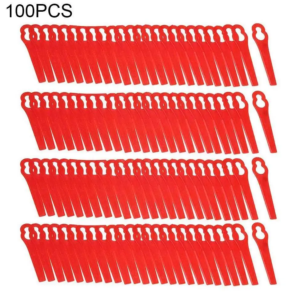

100 Pieces Replacement Trimmer Einhell Plastic Garden Grass Mower Lace Lawn Gardening Einhell Garden Tool B3Q6