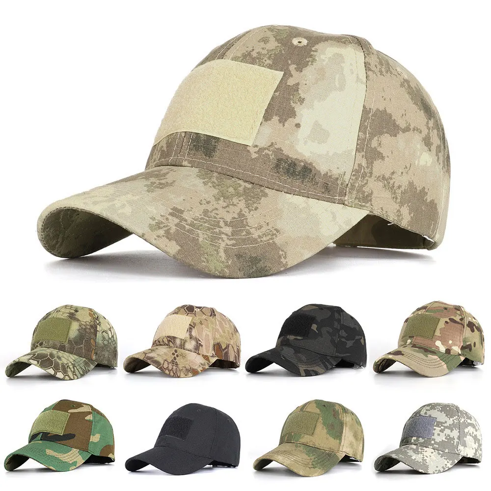 

2022 камуфляжная коллекция военные фанаты уличная бейсбольная кепка питона Мужская тактическая камуфляжная кепка