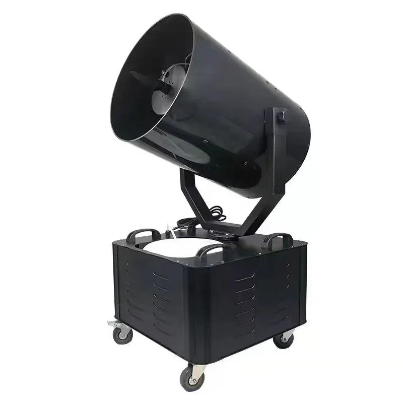 SP 90-градусная движущаяся головка 3000 Вт DMX на колесах большая машина для снежной