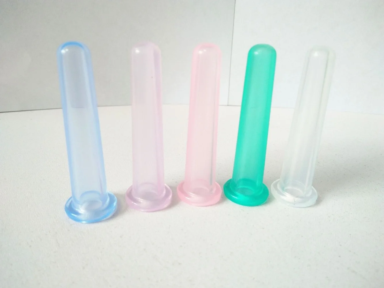 

5Pcs Cupping Cup Set Silicone Vacuum Face Cupping Massage Suction Cup Face Body Massager Relax Therapy