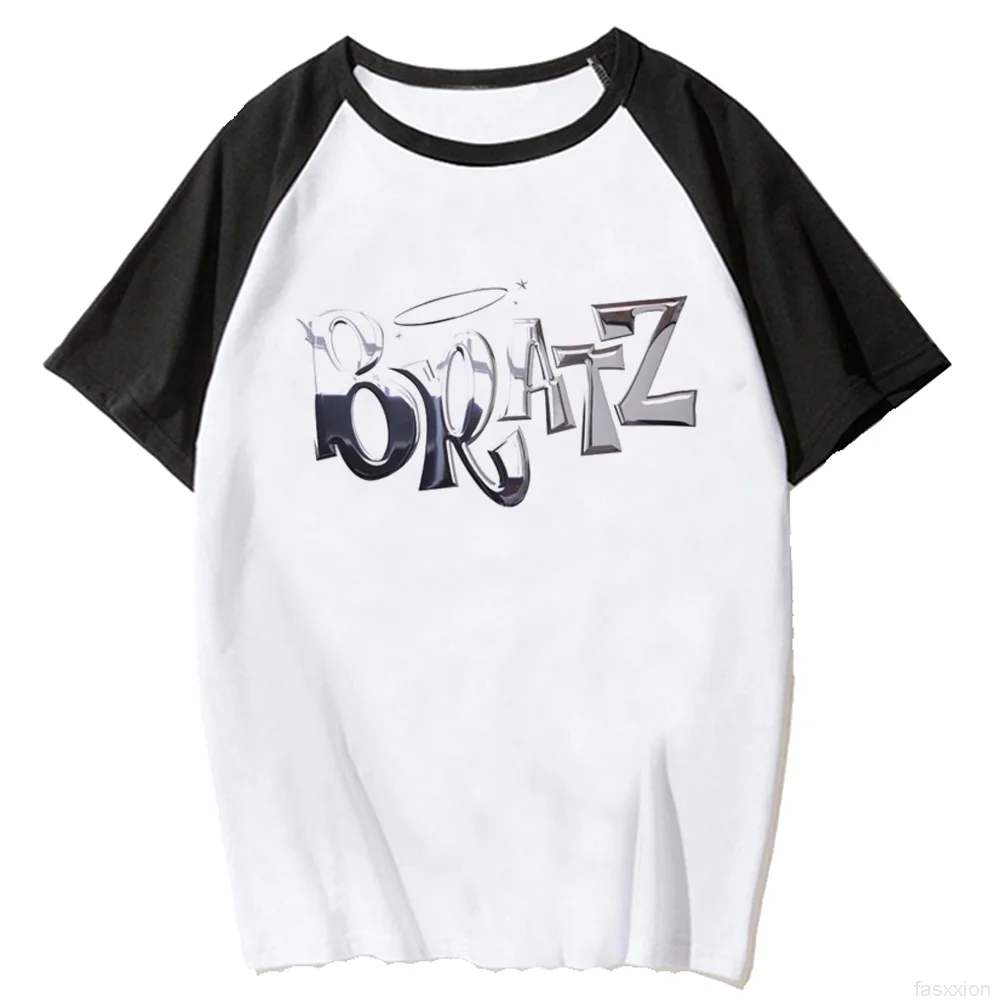 

Женская комиксная футболка с буквенным принтом