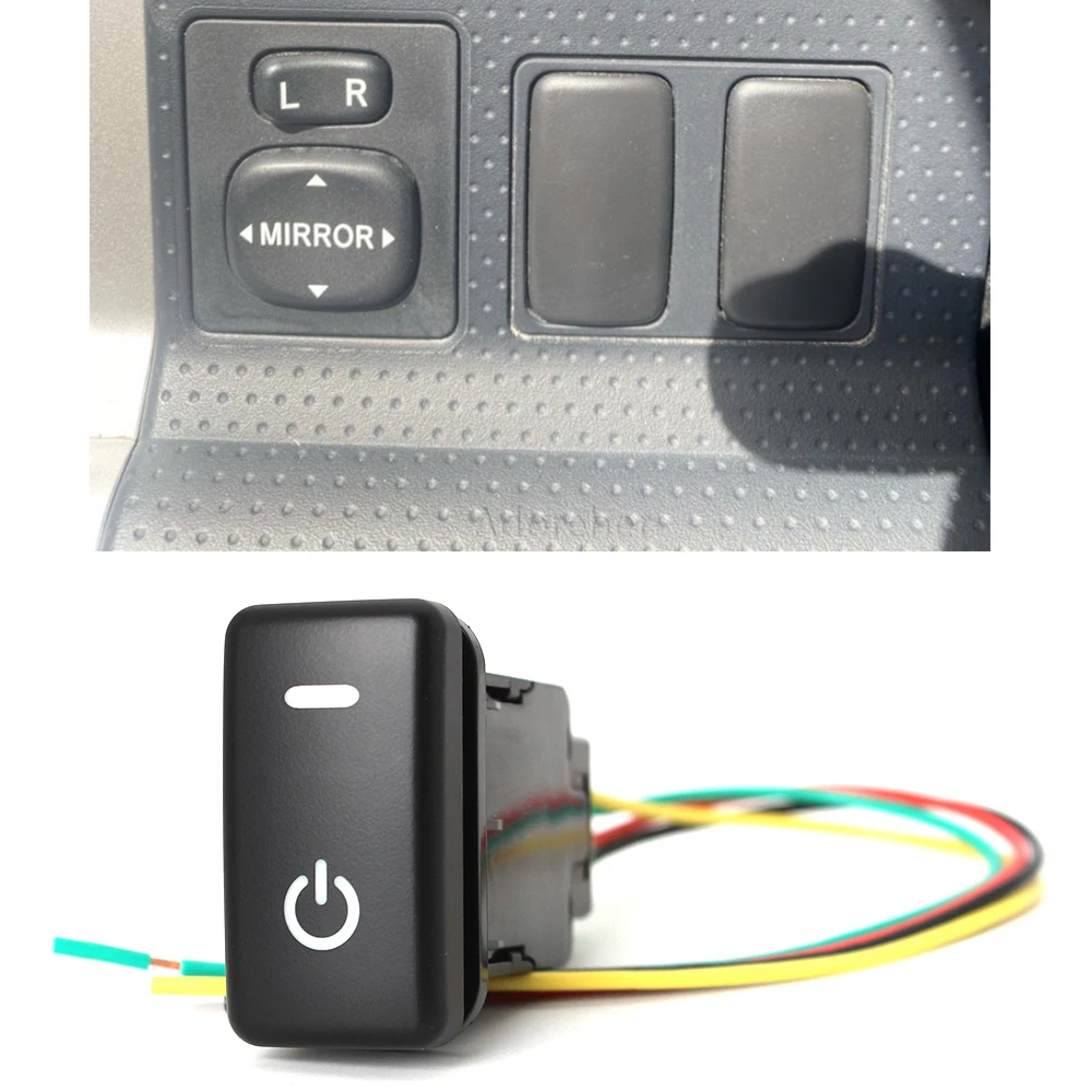 Автомобильная лампа DRL внешняя мощность ABS кнопка включения/выключения динамика