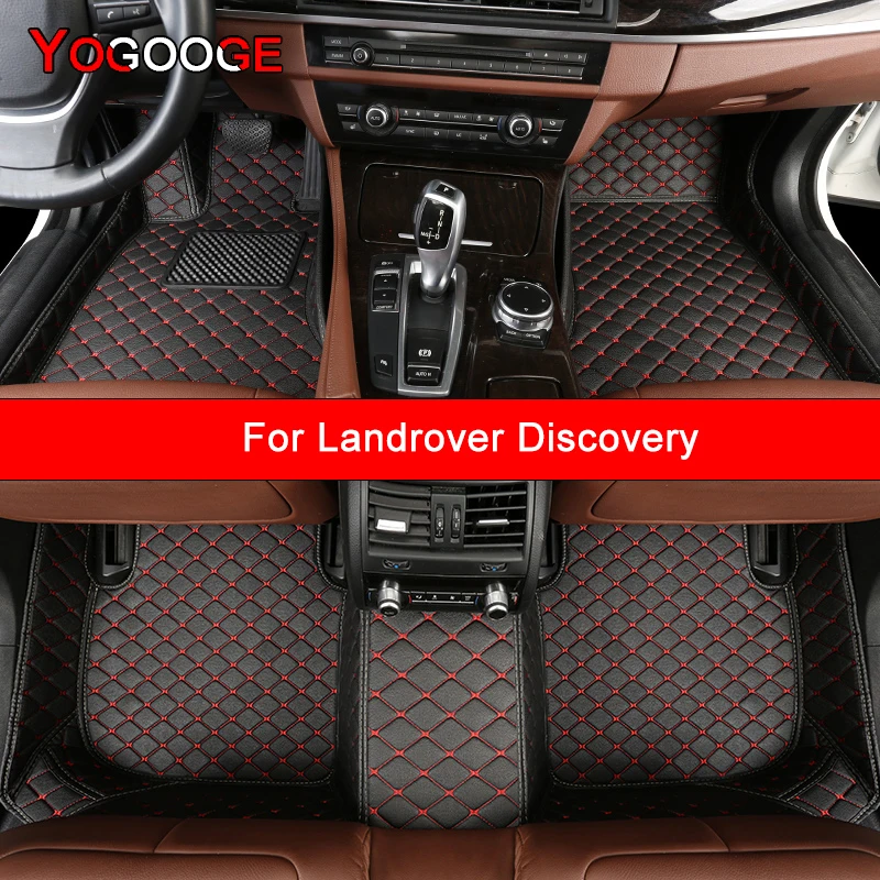 

Автомобильные коврики YOGOOGE на заказ для Landrover Discovery, автомобильные аксессуары, коврик для ног