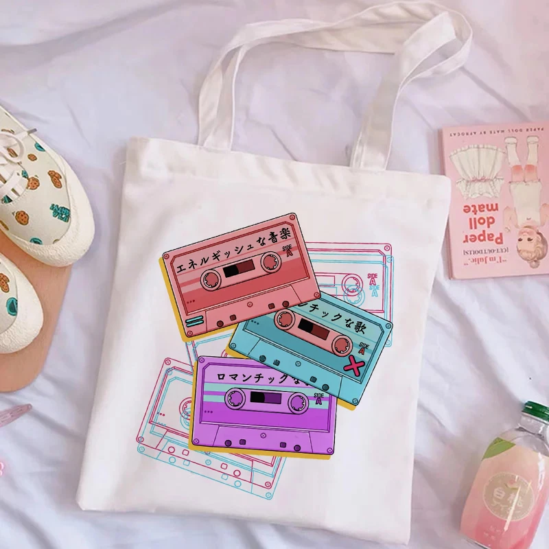 Симпатичная забавная дамская сумка для покупок с принтом в виде бутылки напитков