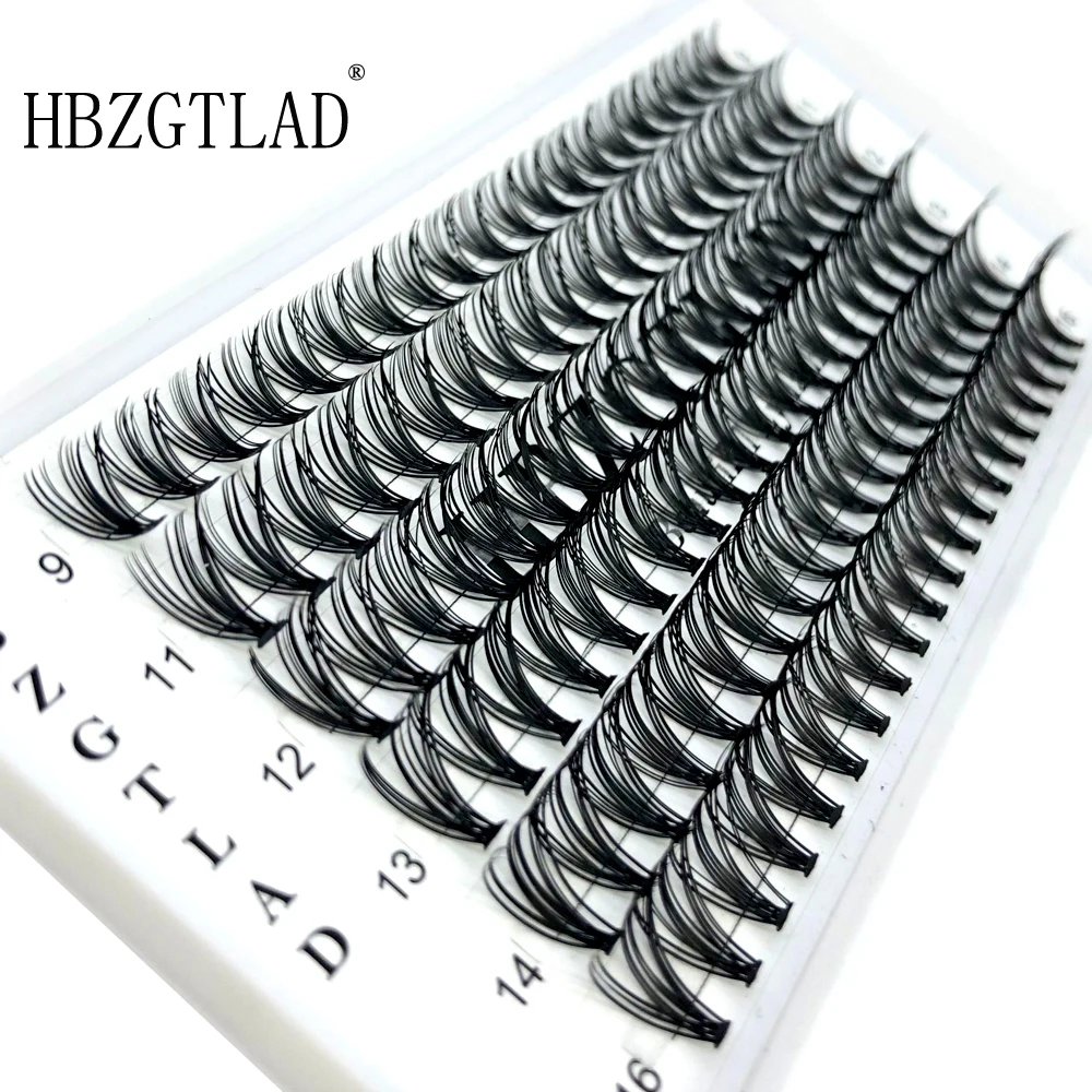 6 Rows 120 Clusters/box Cluster eyelashes thick 10/20D Individual eyelash extension lash bunches professional fake lashes makeup