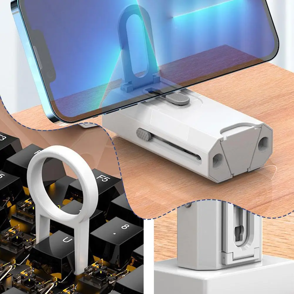 Многофункциональный набор для чистки компьютера 8 в 1 экрана и ручки наушников