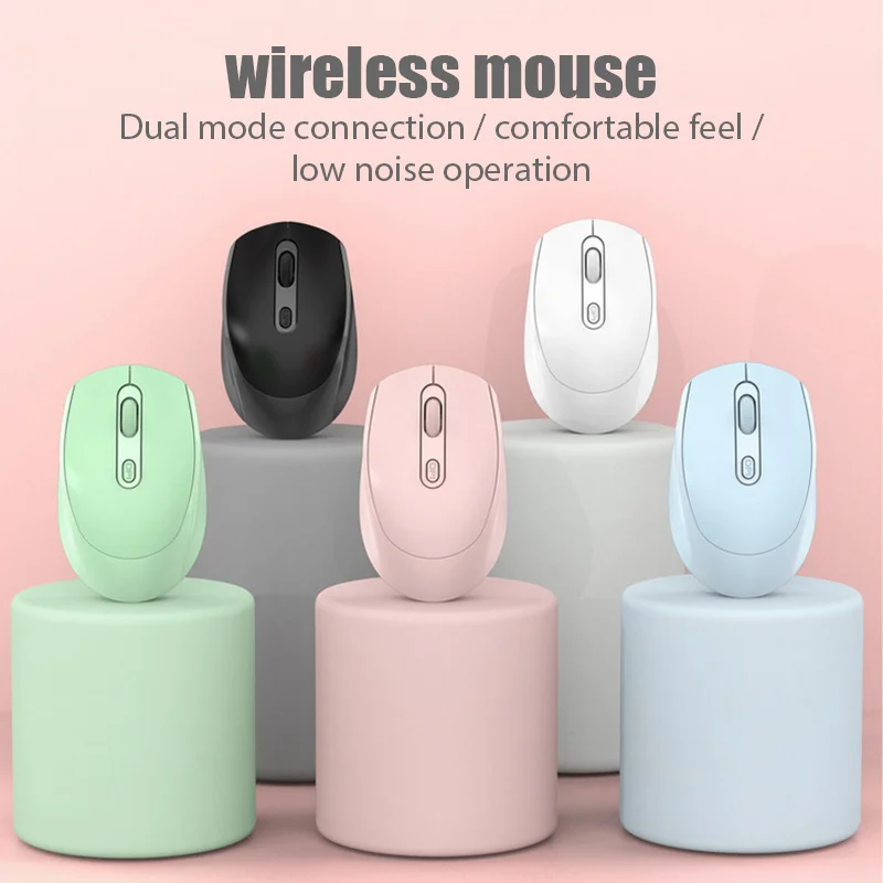

2.4GHz USB wireless optical mouse, adjustable receiver, ergonomic, Bluetooth, suitable for PC and laptop Free shipping