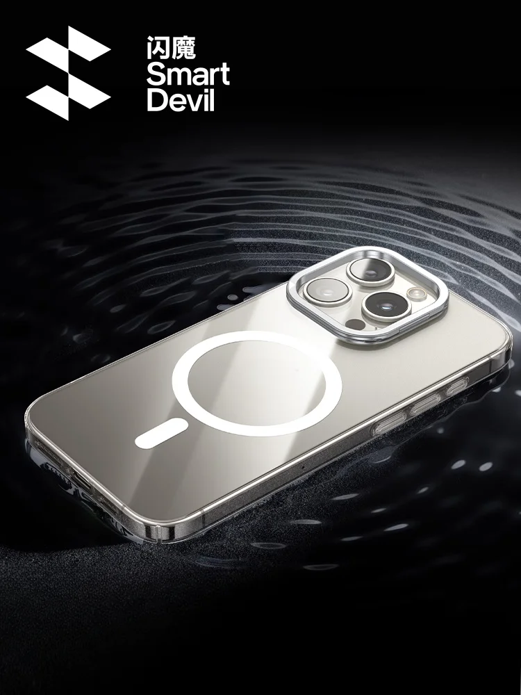 Чехол для телефона SmartDevil с держателем iPhone 15 Pro Max чехол-подставка объектива