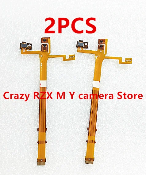 

2PCS NEW Lens Focus Motor Flex Cable For Canon EF 24-105mm 24-105 mm f/3.5-5.6 IS STM Repair Part With socket With sensor