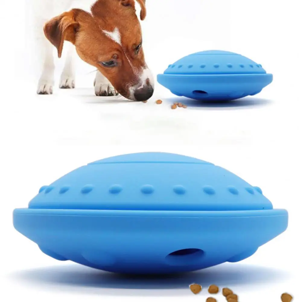 

Pet Chew Toy Puzzle Toy for Pets Dog Feeding Toy Automatic Gliding Disk for Fun Bite-resistant Pet Flying Disc with Food Grade