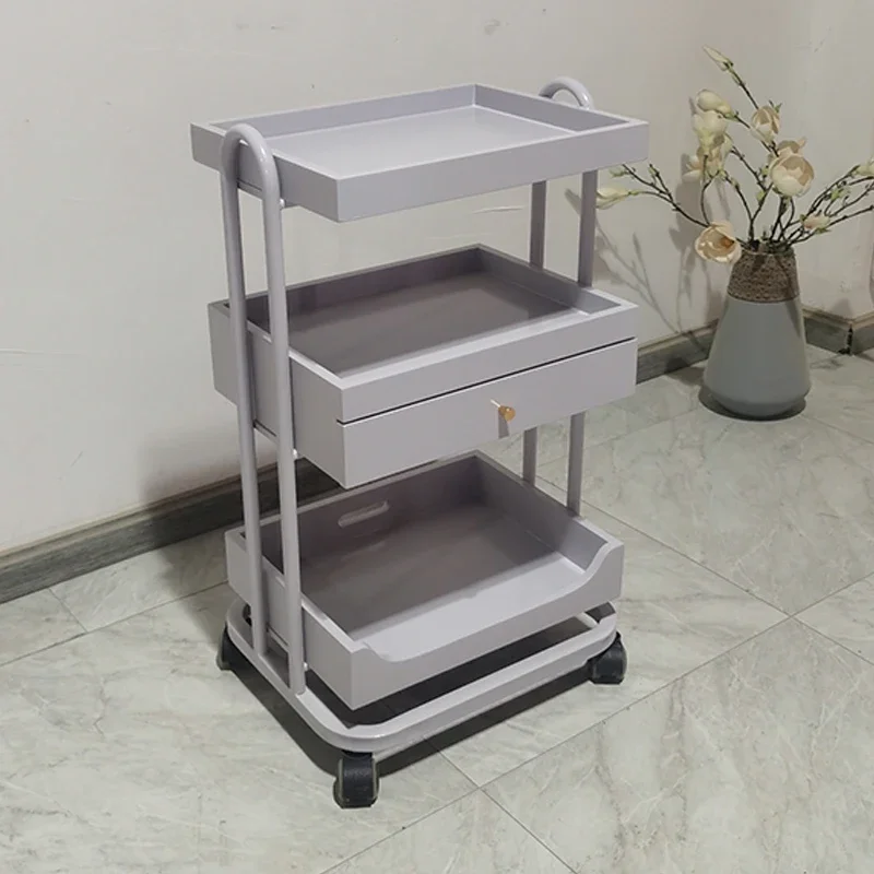 Портативная тележка для салона красоты Парикмахерская волос эстетическая