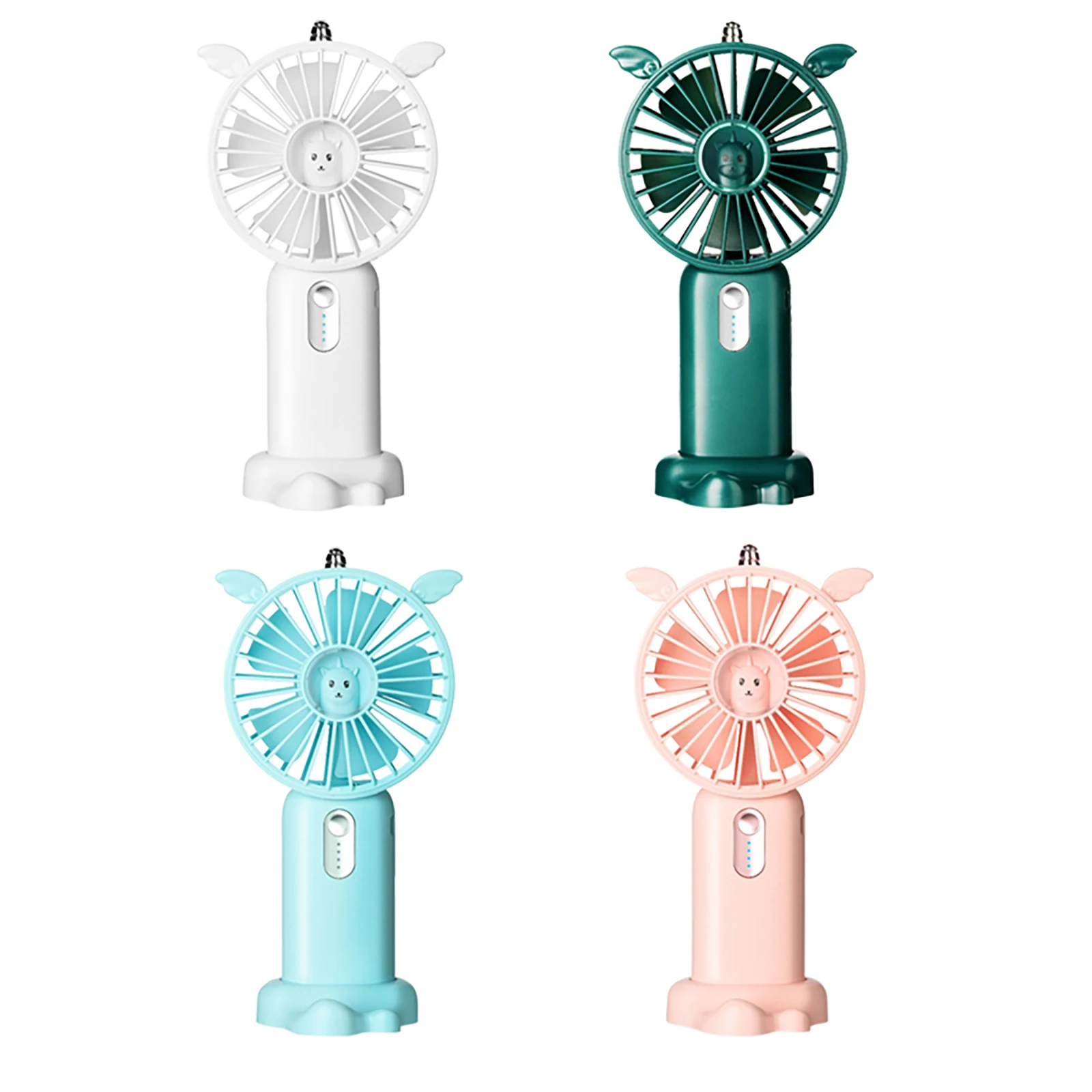 

New Portable Hand-Held Fan Office Desktop Multifunctional 3000mAh Personal Mini Hand Fan for Outdoor Travel Summer Gift