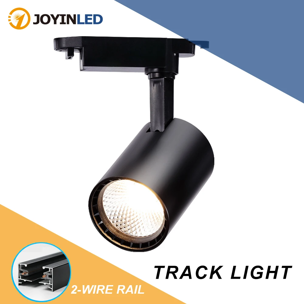 

COB Rail Spotlights Surface Mounted Fresh Background Wall Spotlights 18W 30W Clothing Store Track Lights