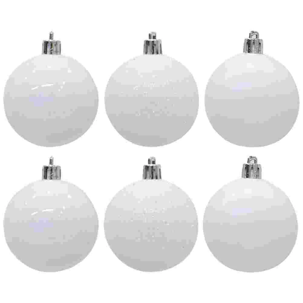 

6pcs Christmas Balls Christmas Tree Hanging Balls Ornament Xmas Party Decorations