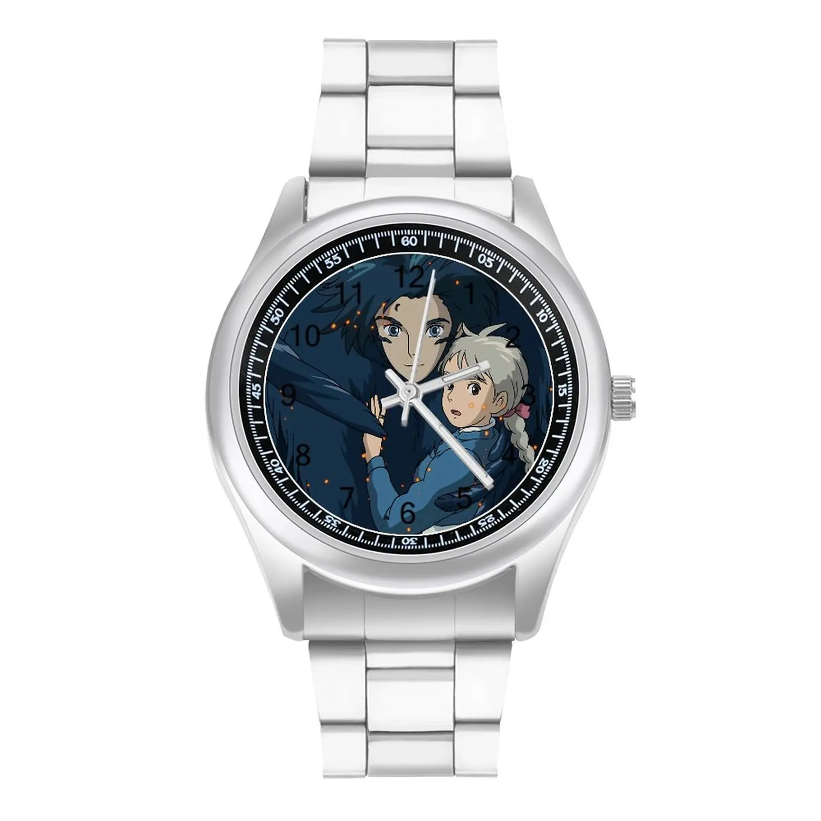 

Howls Moving Castle Howl Quartz Watch Sophie Photo Fancy Wrist Watch Steel Wholesale Sports Girl Wristwatch